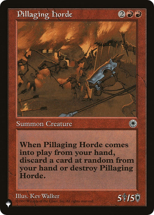 Pillaging Horde [LIST - N/A]