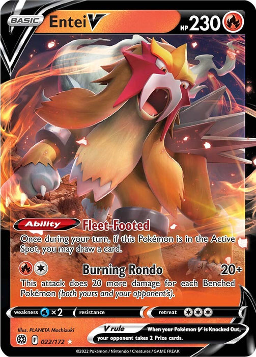 Entei V [SWSH09 - 022/172]