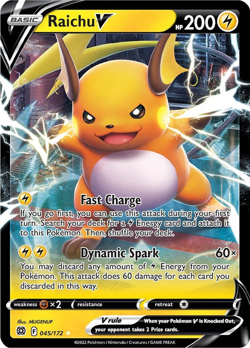 Raichu V [SWSH09 - 045/172]