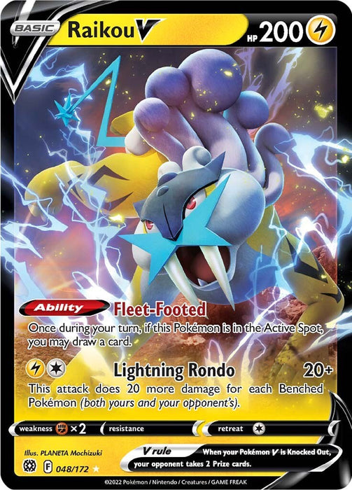 Raikou V [SWSH09 - 048/172]