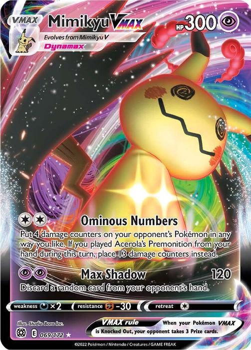 Mimikyu VMAX [SWSH09 - 069/172]