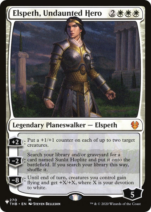 Elspeth, Undaunted Hero [LIST - 270]