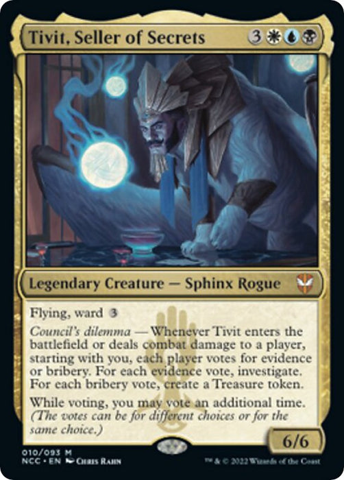 Tivit, Seller of Secrets [NCC - 10]