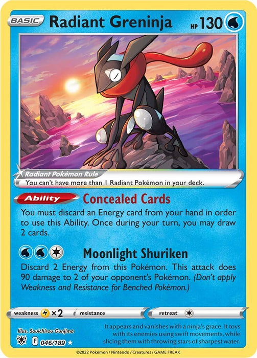 Radiant Greninja [SWSH10 - 046/189]