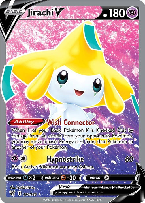 Jirachi V (Full Art) [SWSH10 - 170/189]