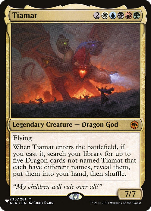 Tiamat [LIST - 235]