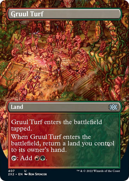 Gruul Turf (Borderless) [2X2 - 407]