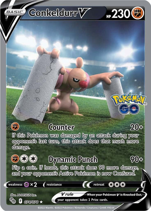 Conkeldurr V (Alternate Full Art) [PGO - 074/078]