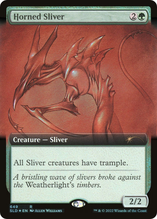 Horned Sliver (Extended Art) [SLD - 649]