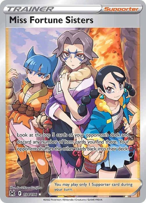 Miss Fortune Sisters (Full Art) [SWSH11 - 194/196]