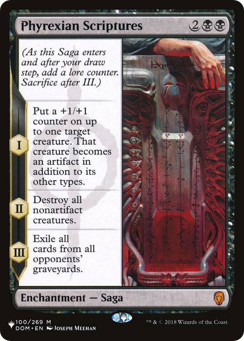 Phyrexian Scriptures [LIST - 100]