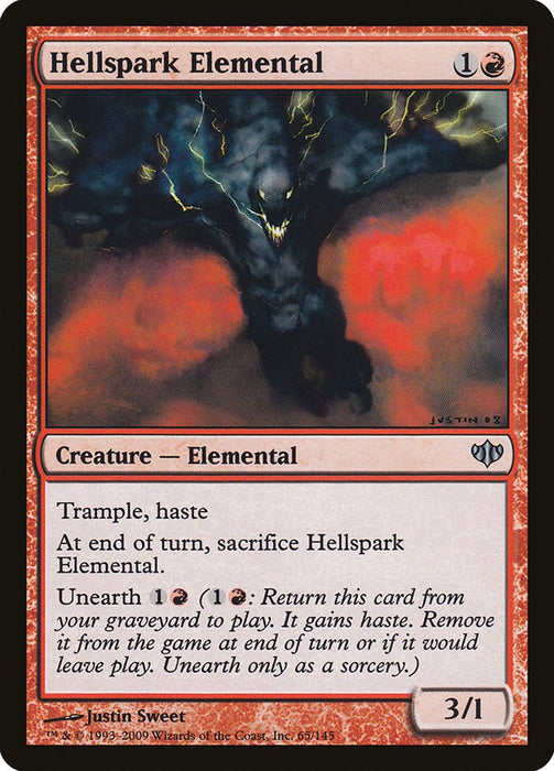 Hellspark Elemental [CON - 65]