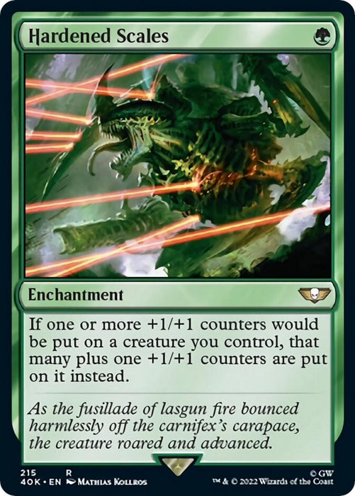 Hardened Scales (Surge Foil) [40K - 215]