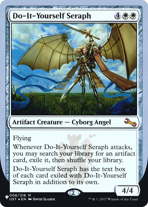 Do-It-Yourself Seraph [LIST - 6]