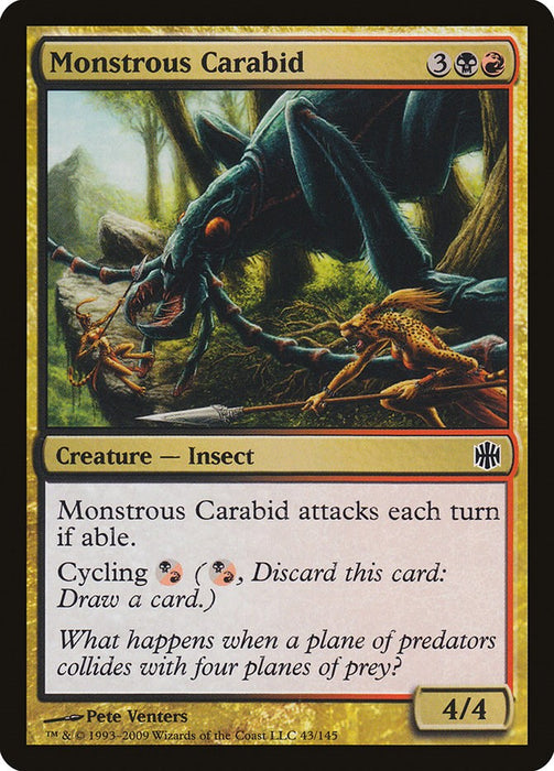 Monstrous Carabid [ARB - 43]