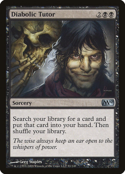 Diabolic Tutor [M10 - 91]