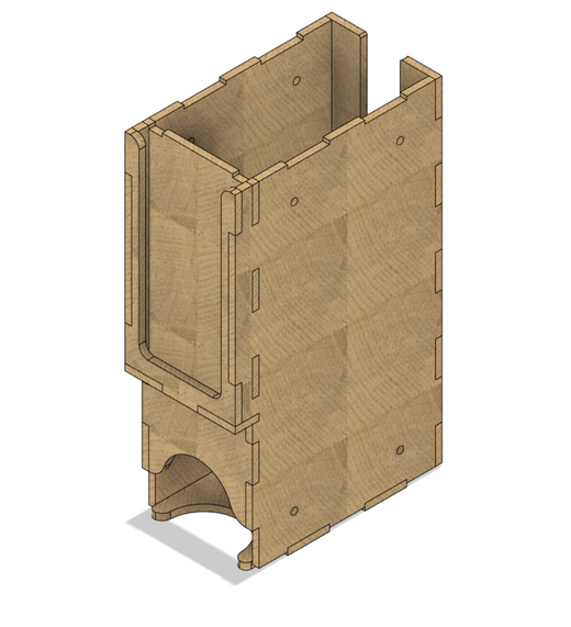 Laser Cut - Pack Dispenser (Wide) (Magnetic/Stackable)