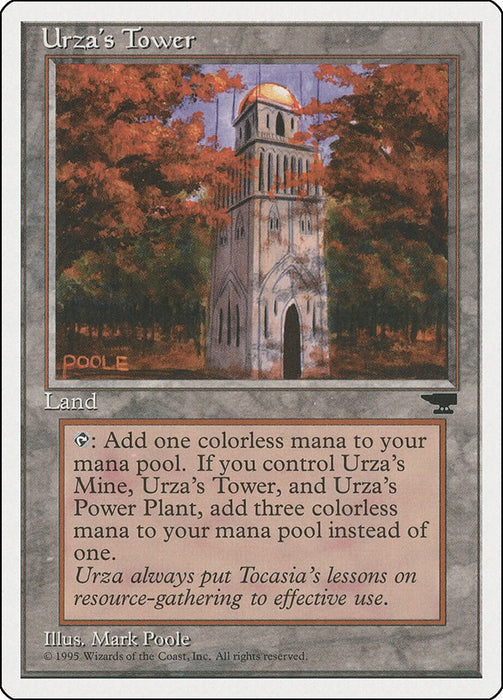 Urza's Tower (Forest) [CHR - N/A]