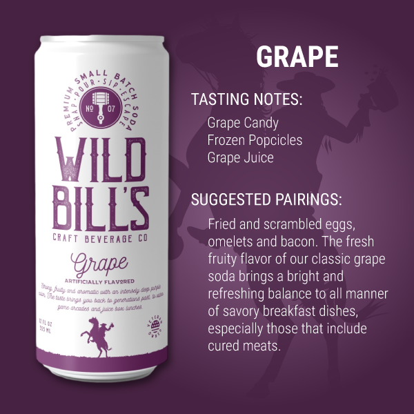 Grape - Premium Cane Sugar Soda, 12-Pack, Cans