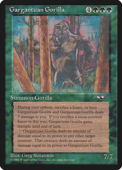 Gargantuan Gorilla [ALL - 72]