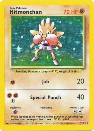 Hitmonchan [BS - 007/102]