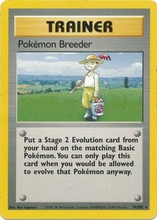 Pokemon Breeder [BS - 076/102]