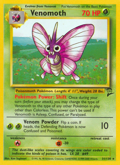 Venomoth [BS2 - 031/130]