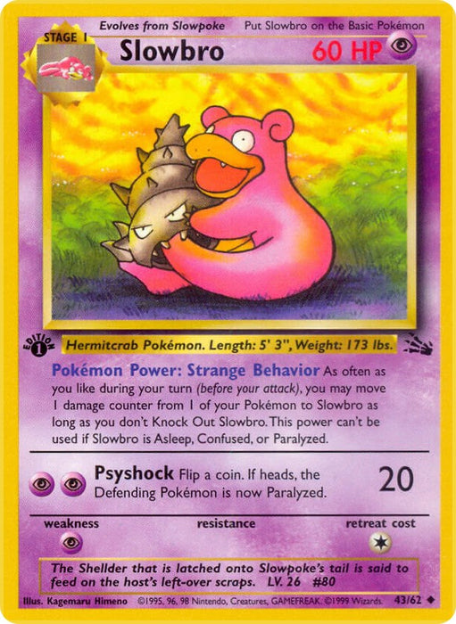 Slowbro [FO - 43/62]