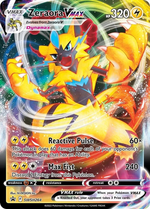 Zeraora VMAX - SWSH264 [SWSD - SWSH264]