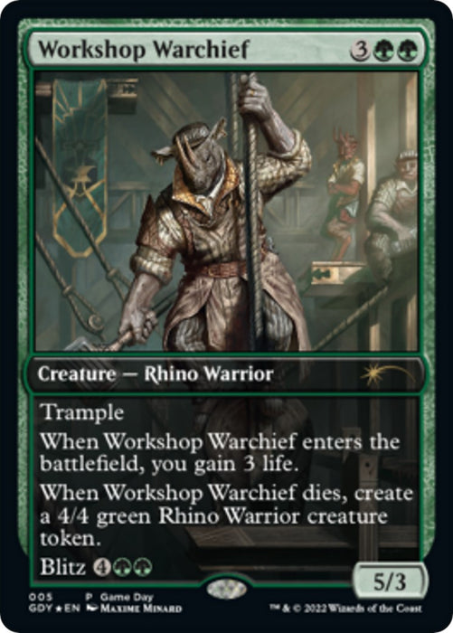 Workshop Warchief
