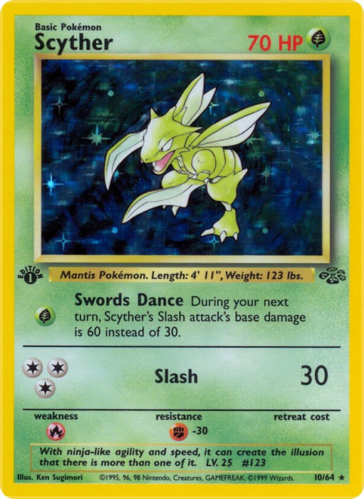 Scyther (10) [JU - 10/64]