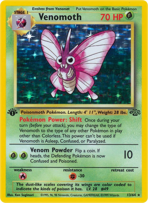 Venomoth (13) [JU - 13/64]