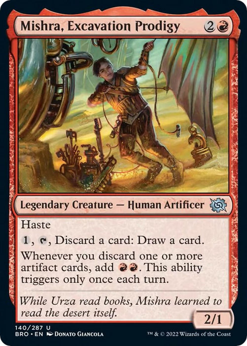 Mishra, Excavation Prodigy [BRO - 140]