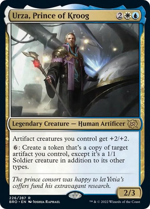 Urza, Prince of Kroog [BRO - 226]