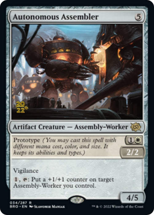 Autonomous Assembler [PRE - 34]