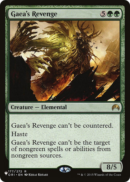 Gaea's Revenge [LIST - 177]