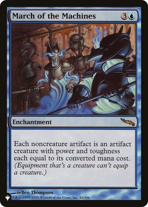 March of the Machines [LIST - 42]