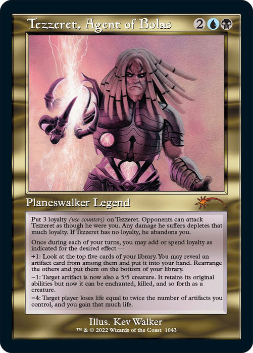 Tezzeret, Agent of Bolas (Retro Frame) [SLD - 1043]