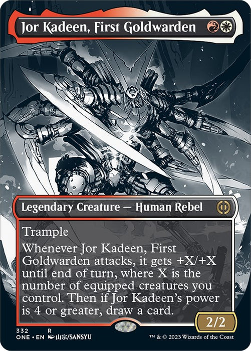 Jor Kadeen, First Goldwarden (Borderless) [ONE - 332]