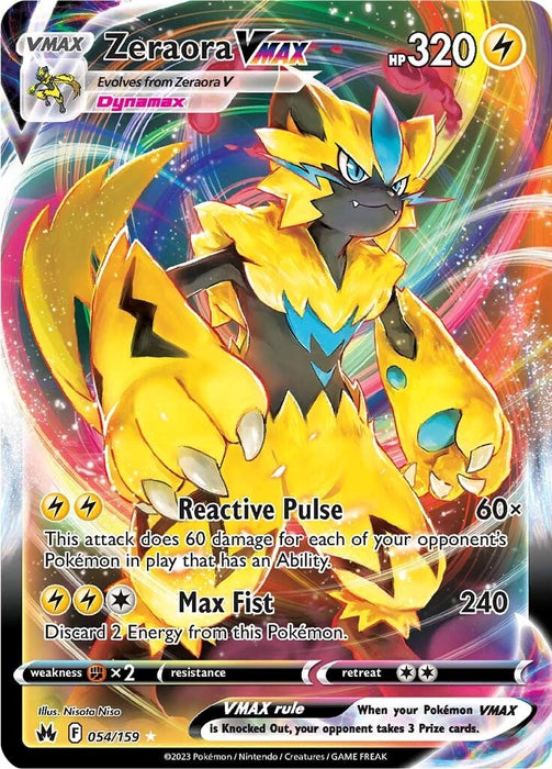 Zeraora VMAX [CRZ - 054/159]