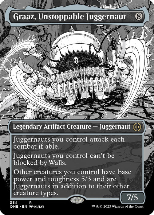 Graaz, Unstoppable Juggernaut (Borderless) [ONE - 334]