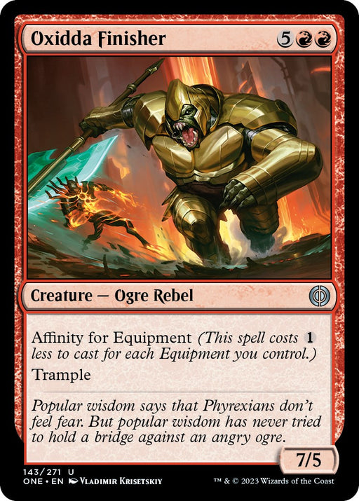 Oxidda Finisher