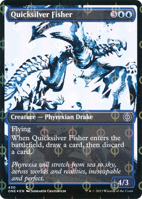 Quicksilver Fisher (Showcase) (Step-and-Compleat Foil) [ONE - 430]