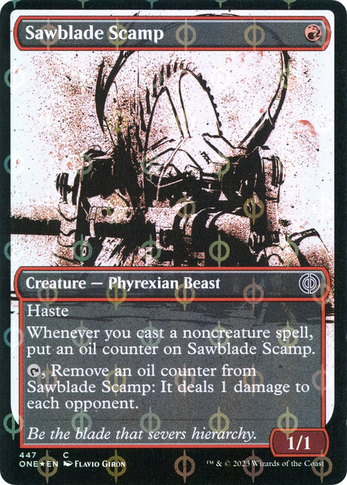 Sawblade Scamp (Showcase) (Step-and-Compleat Foil) [ONE - 447]