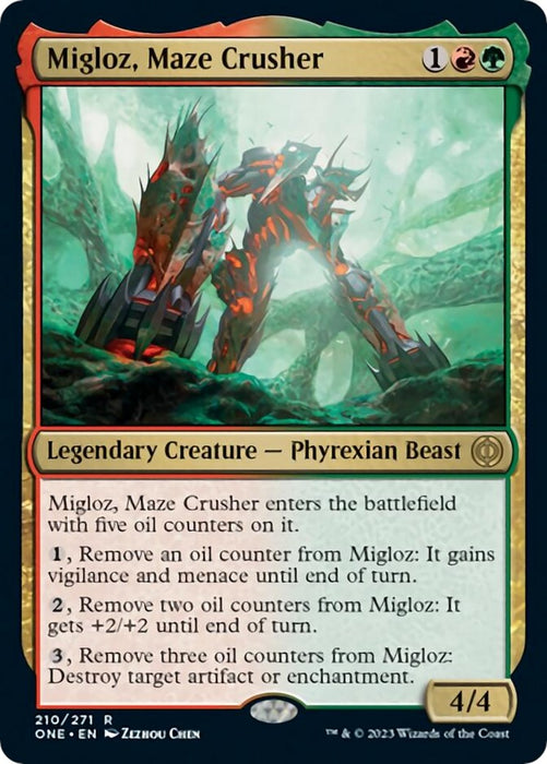 Migloz, Maze Crusher [ONE - 210]