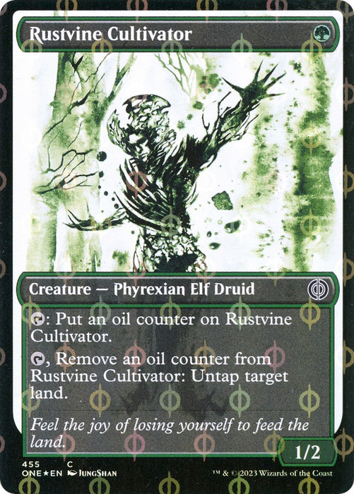 Rustvine Cultivator (Showcase) (Step-and-Compleat Foil) [ONE - 455]