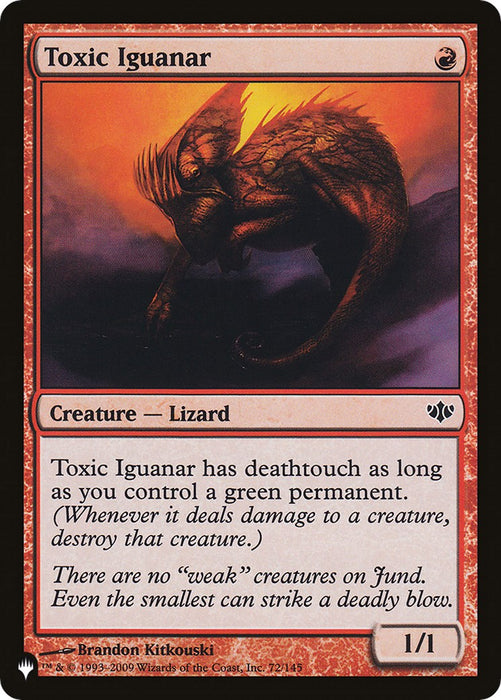 Toxic Iguanar [LIST - 72]