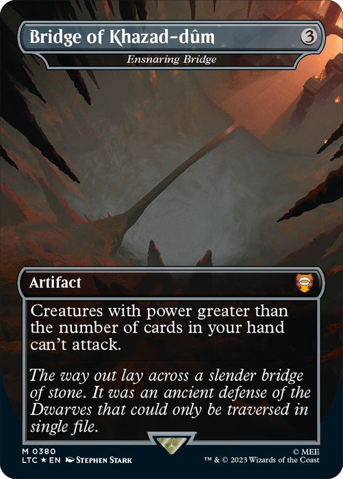 Bridge of Khazad-dum - Ensnaring Bridge (Surge Foil)