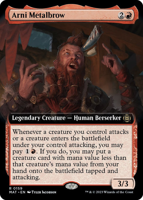 Arni Metalbrow (Extended Art) [MAT - 159]