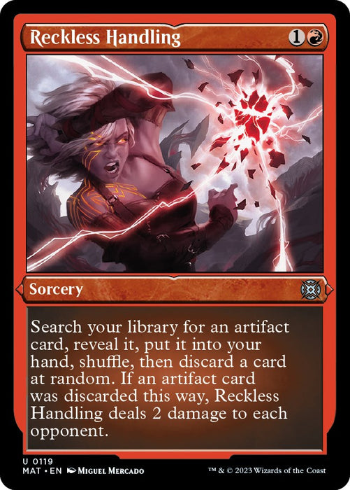 Reckless Handling (Foil Etched)